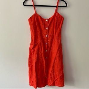 Cynthia Rowley Mini Linen Dress